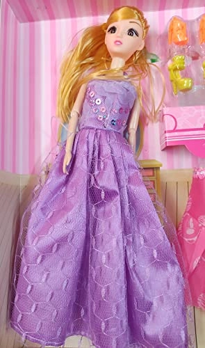 Fashion Doll - Plastic Multicolor Wardrobe Accessories