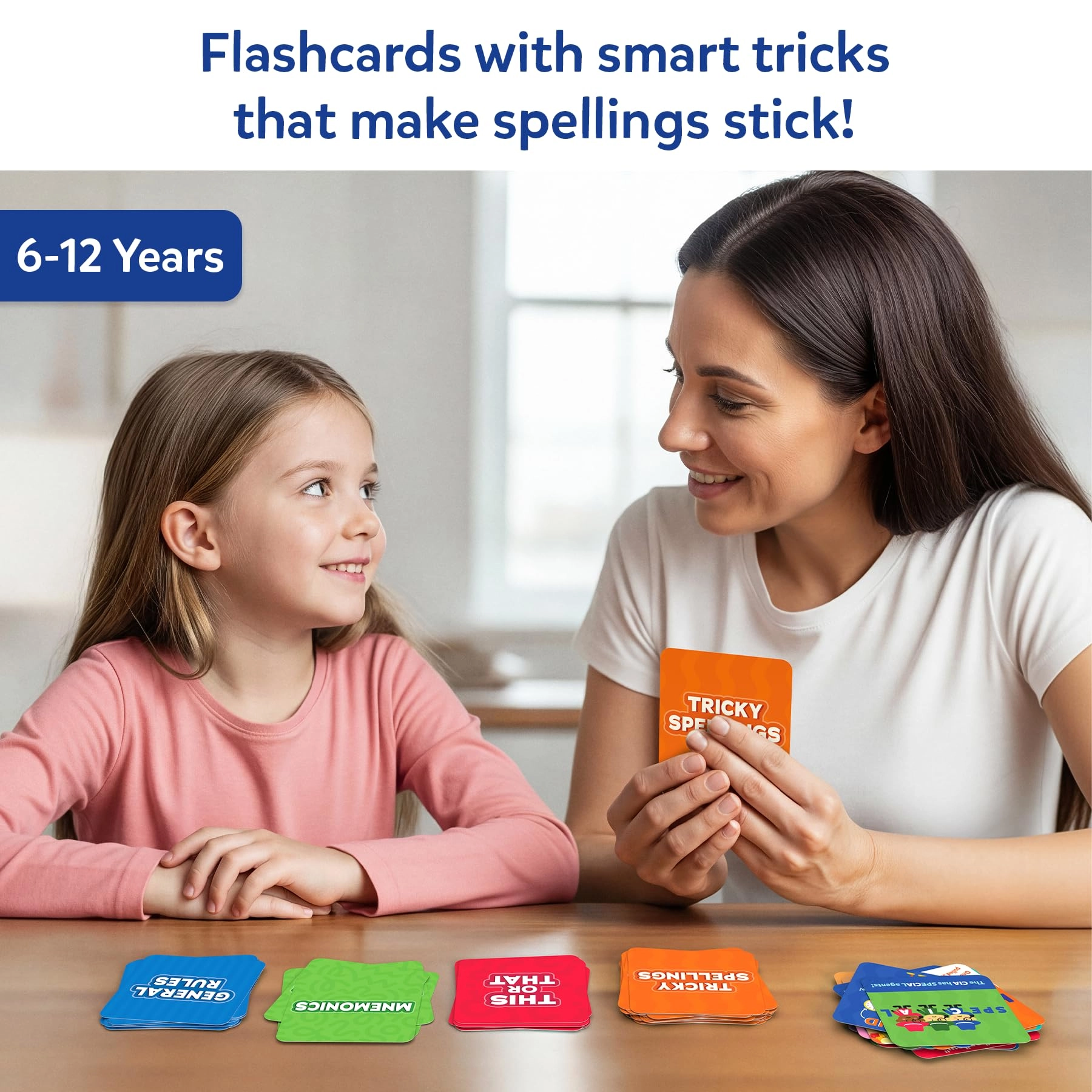Spelling Tricks - Ages 6–12 60 pieces