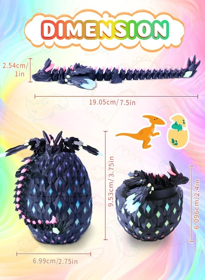 Dragon Eggs - 3D Printed Glow in The Dark