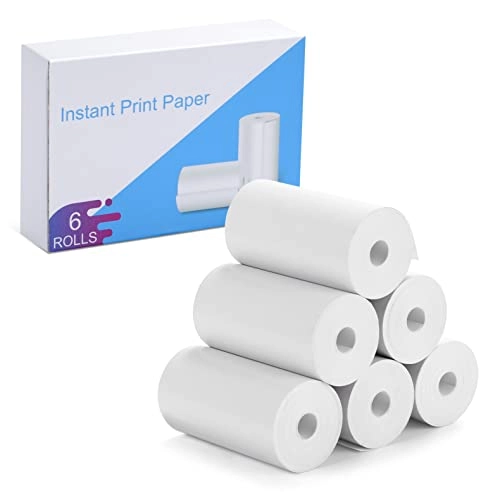 Zero Ink Printing Paper - 6 Packs 56 mm x 29 mm