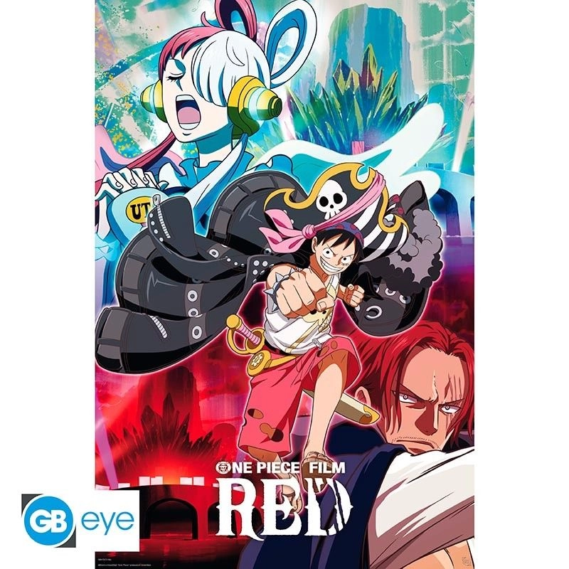 ABYstyle One Piece Red Poster Uta - Laminated paper 91.5 x 61cm