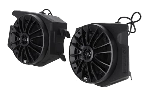 RZL7 - 6.5" 600W Kick Panel Speakers + PS20 - 2-Channel IP65 Bluetooth Amplifier