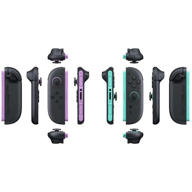Switch 2 Joycon Pair - Light Purple/Light Green (L)