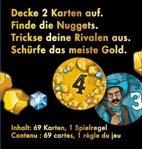 Mini Card Game - Gold Metal Tin