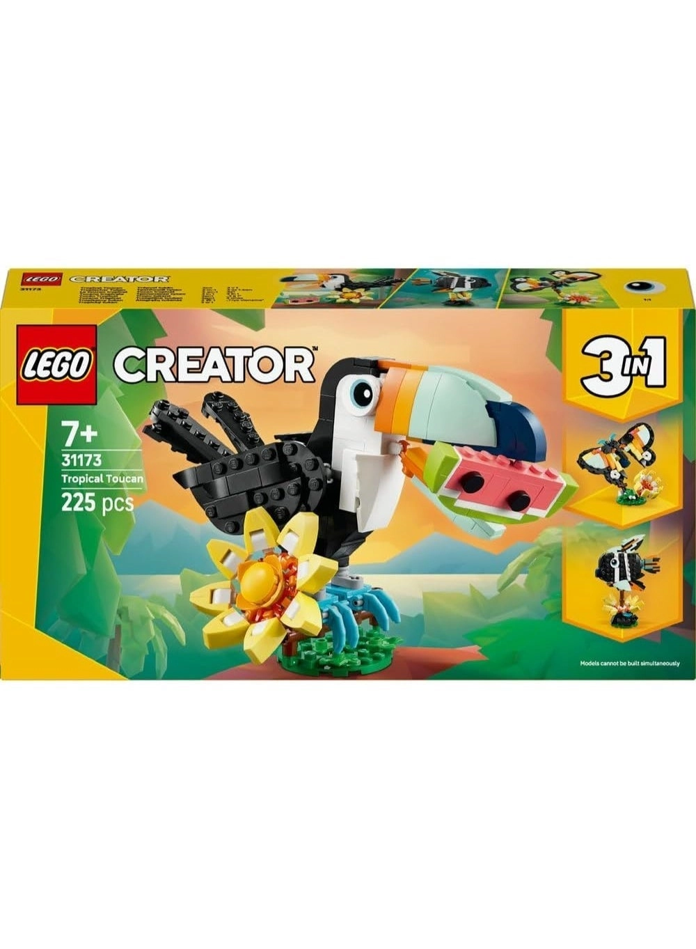 Creator 3in1 Tropical Toucan (31173)