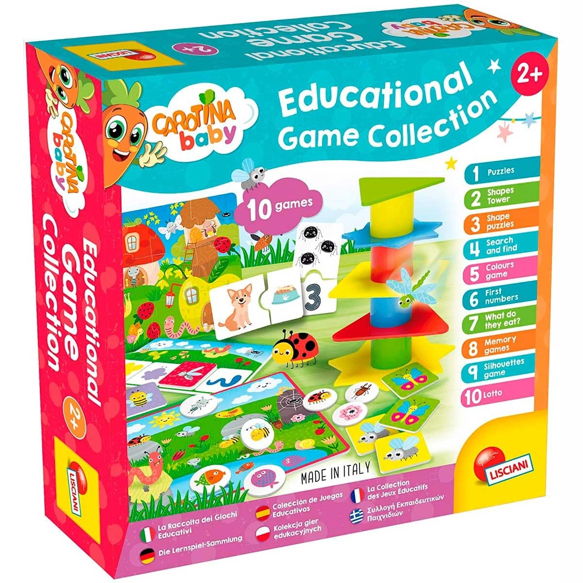Lisciani 86429 - 24 months and up 20 pieces + 1 free