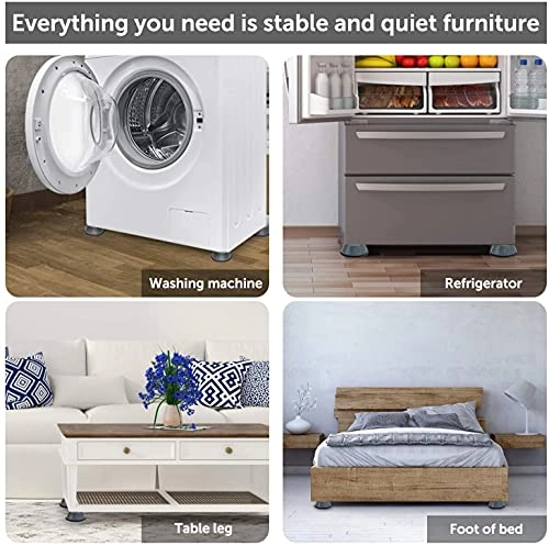 Washing Machine Foot Pads - 8 piece(s) tire-grade rubber