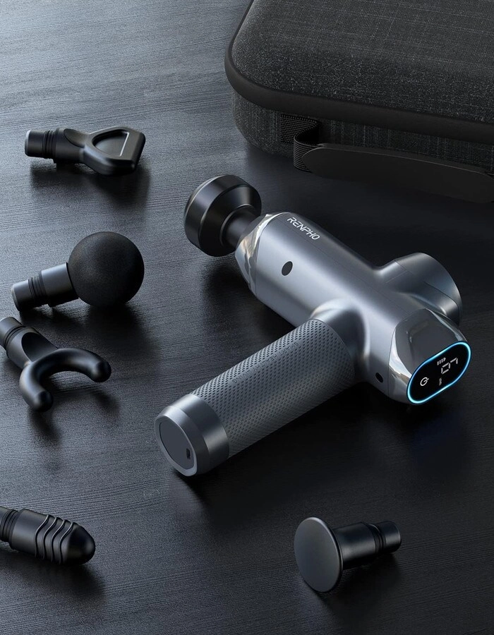 Power Massage Gun - 6 Heads 6 Speed