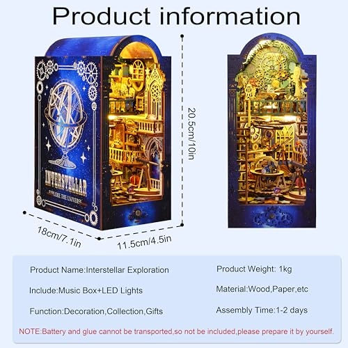 Book Nook Kit - Interstellar Exploration