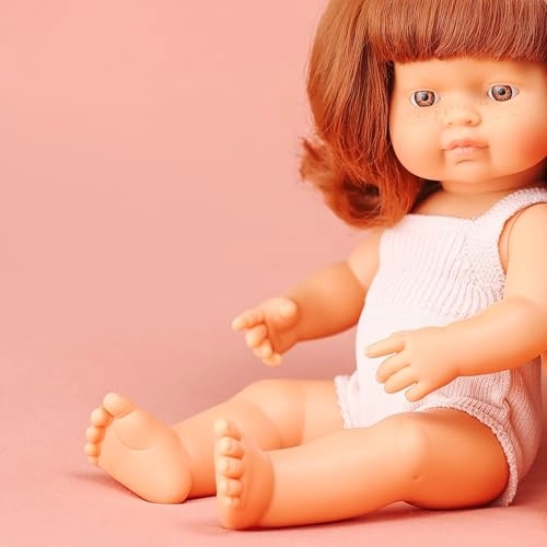 Educational Anatomically Correct Baby Doll - 15" Caucasian Red Hair