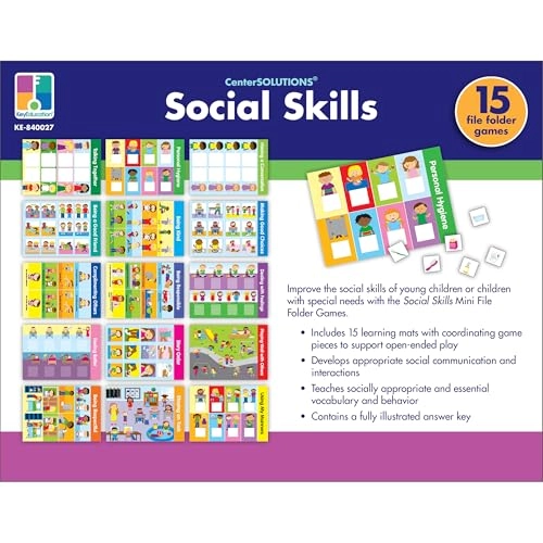 Social Skills Boxed Game Set - 4 years and up 120 pieces