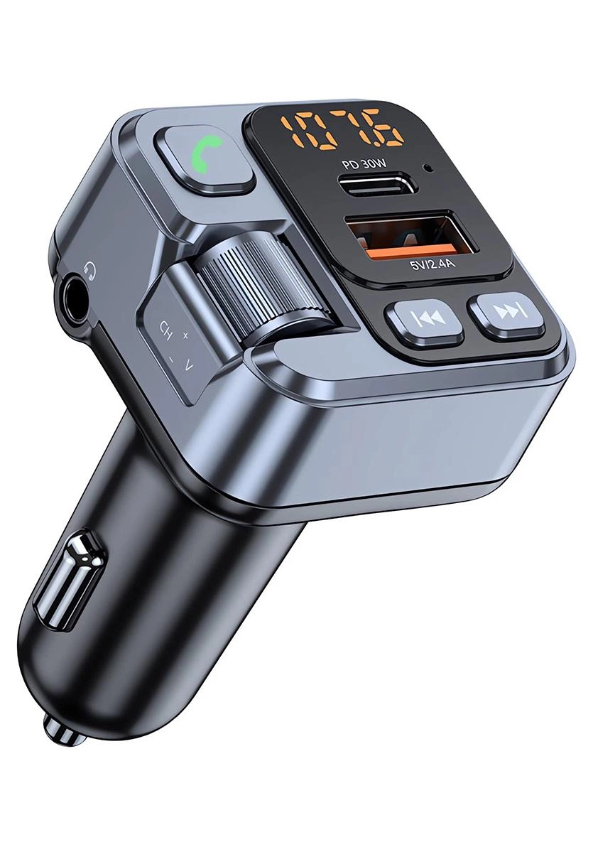 Car Bluetooth Adapter - Car Fast Charger MP3 Music Player