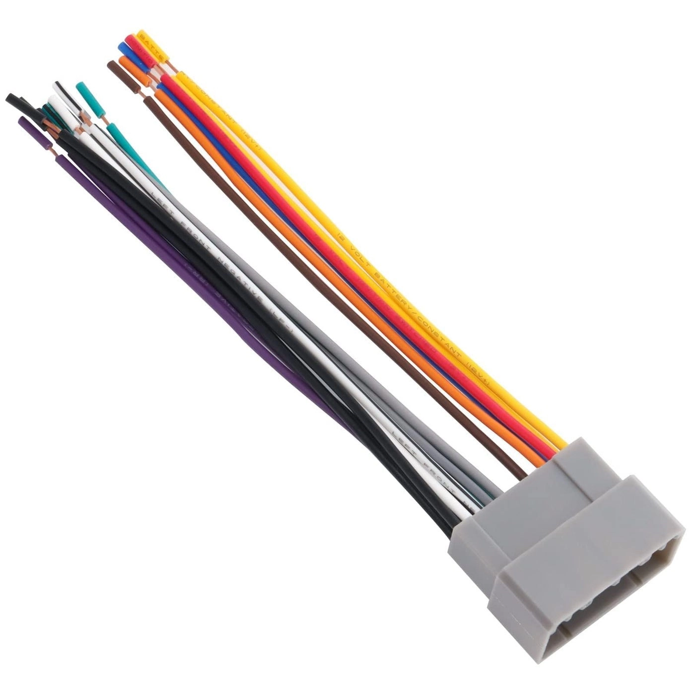 RED WOLF Car Stereo Wire Harness - Dodge Chrysler Jeep