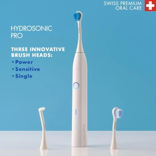 Hydrosonic Pro - 7 Cleaning Levels 22,000 to 42,000 brush strokes per minute Rechargeable