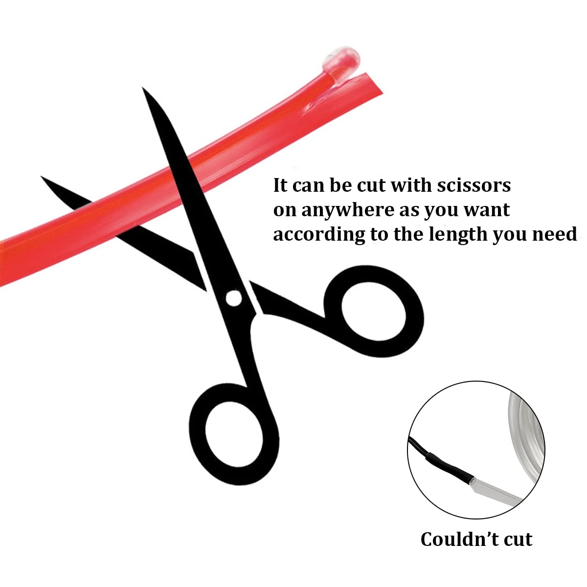 EL Wire Interior LED Strip Lights - 10FT