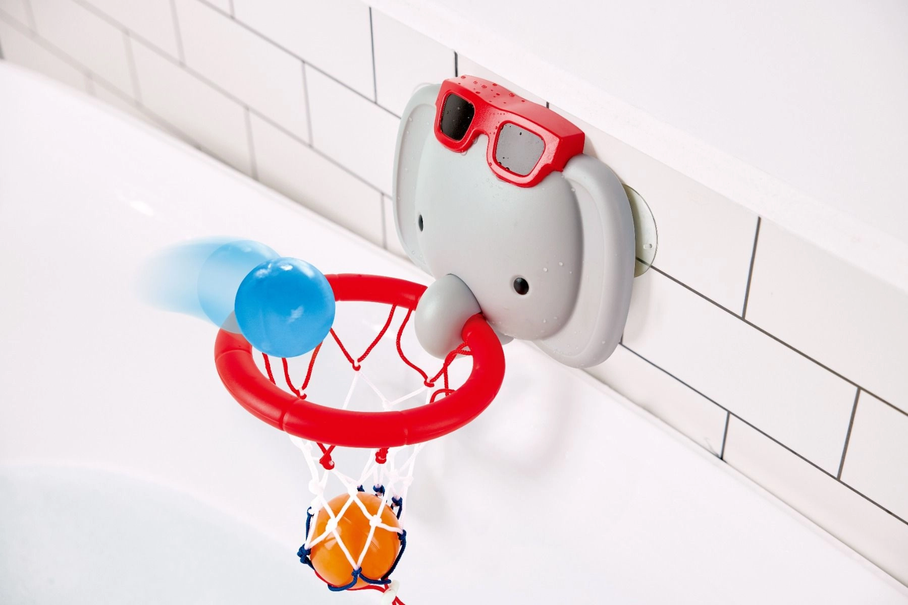 Bath Time Basketball Elephant Pal - 18 Months Gray