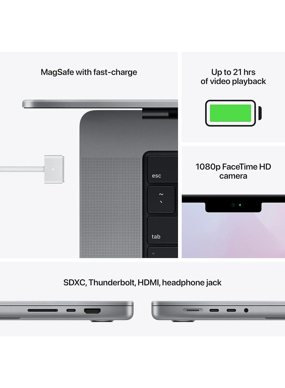 MacBook Pro - 16'' M1 Pro 16GB 8000GB SSD