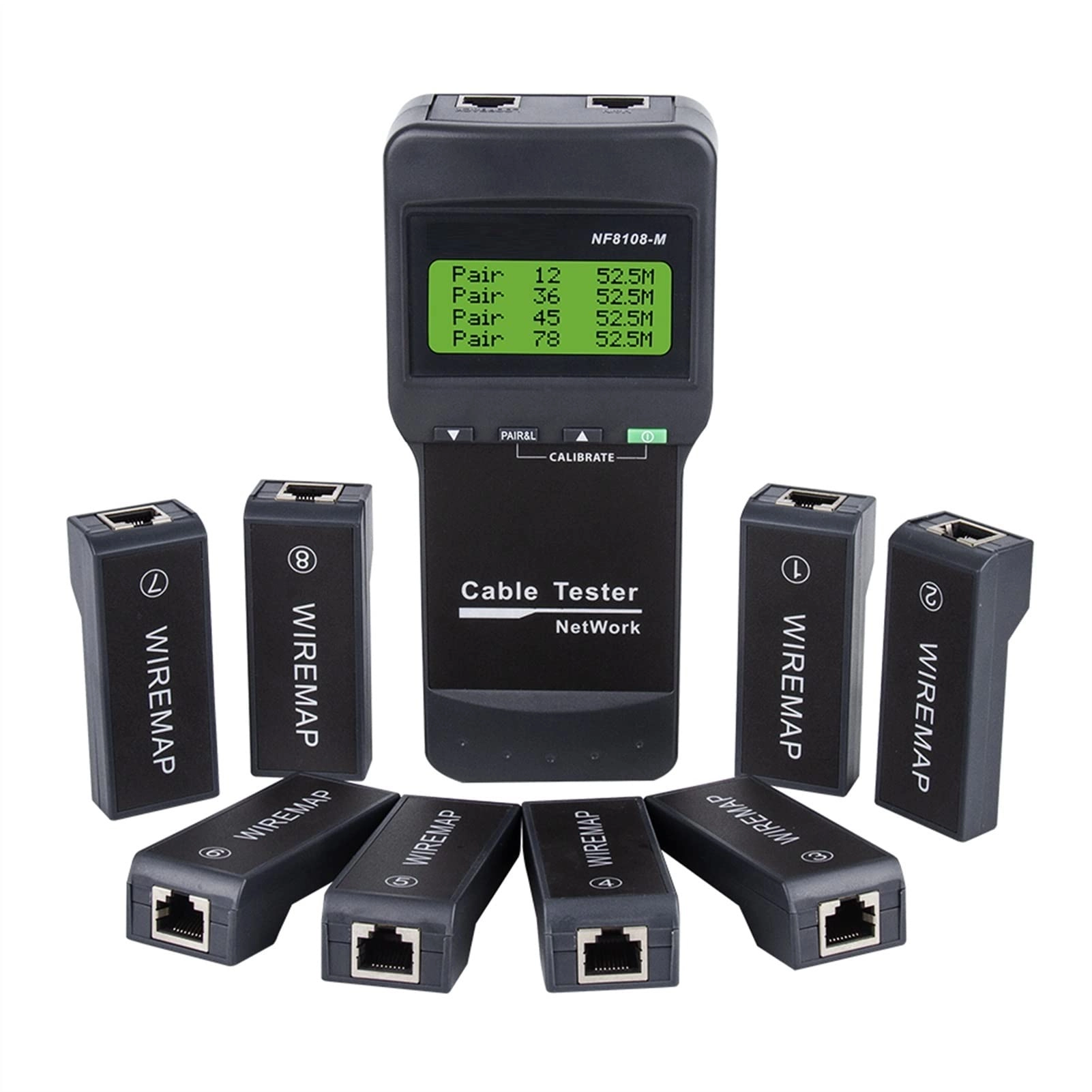 JVDDI NF-8108A - RJ45 RJ11 BNC Cable Tester