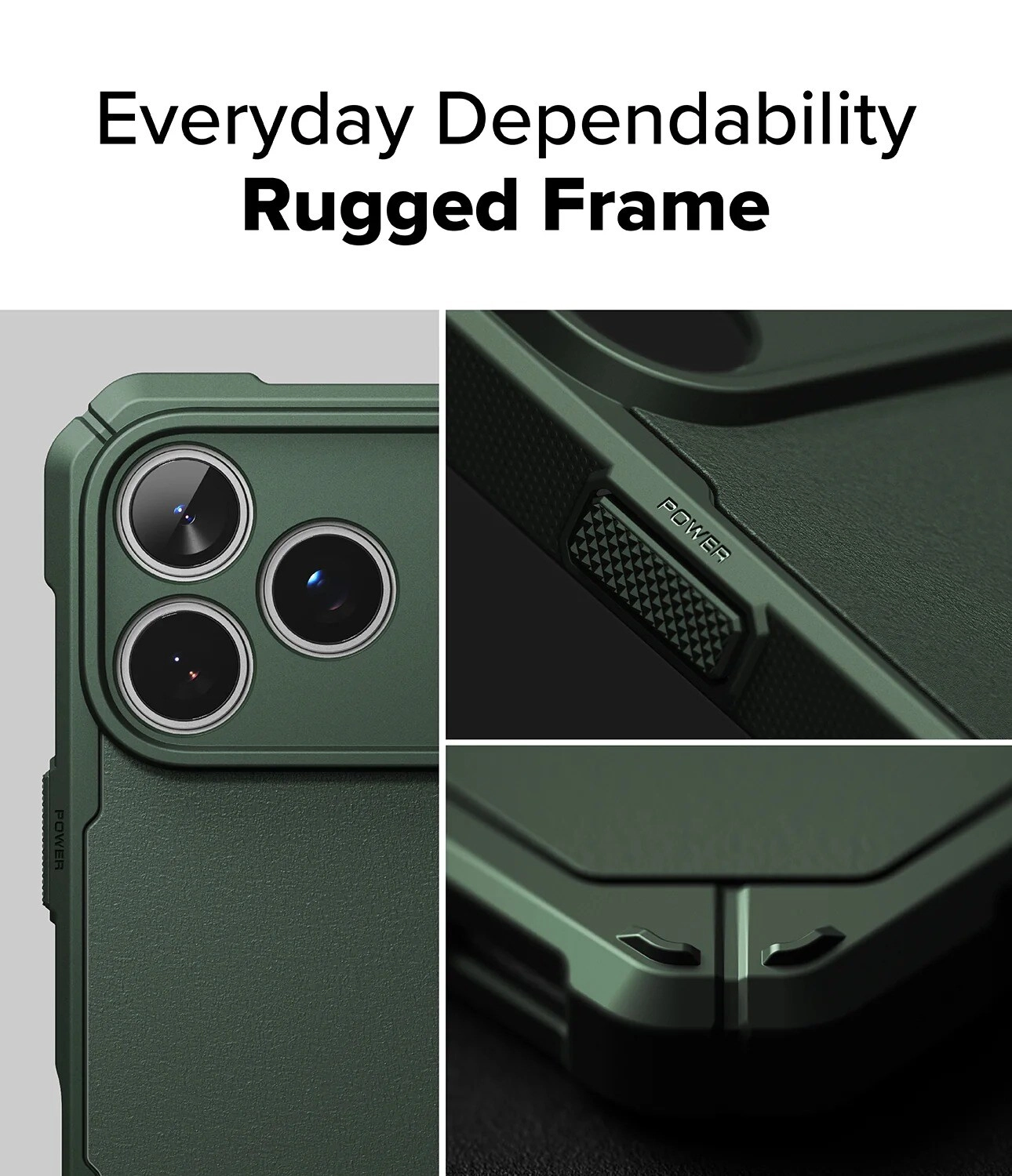 Rugged Gear Magnetic Case with MagSafe for iPhone 17 Pro Max