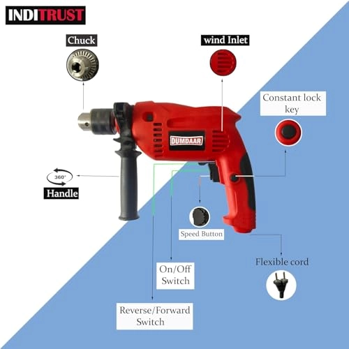 Impact drill - 700W 13mm