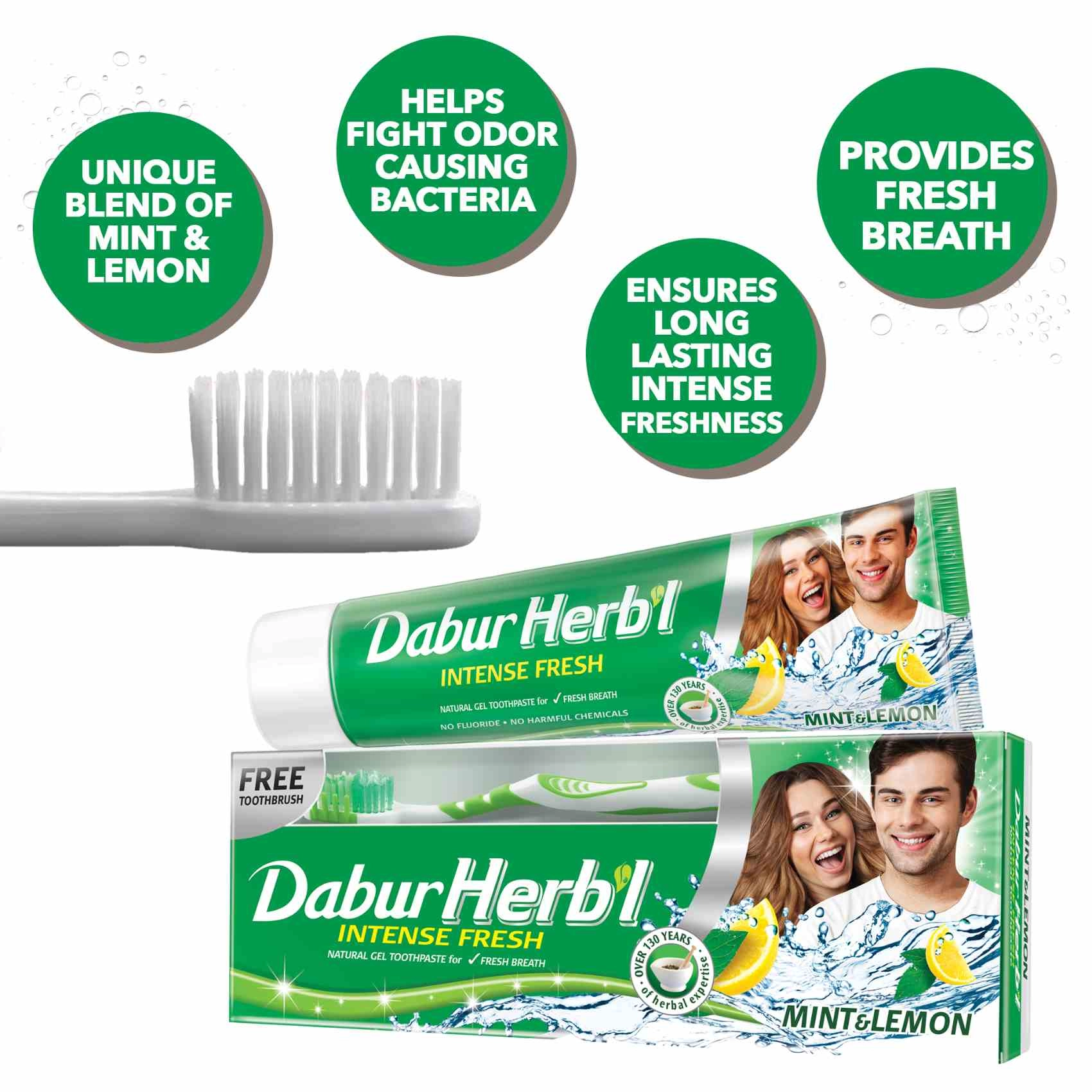Herbal Fresh Gel Mint and Menthol Toothpaste 150g