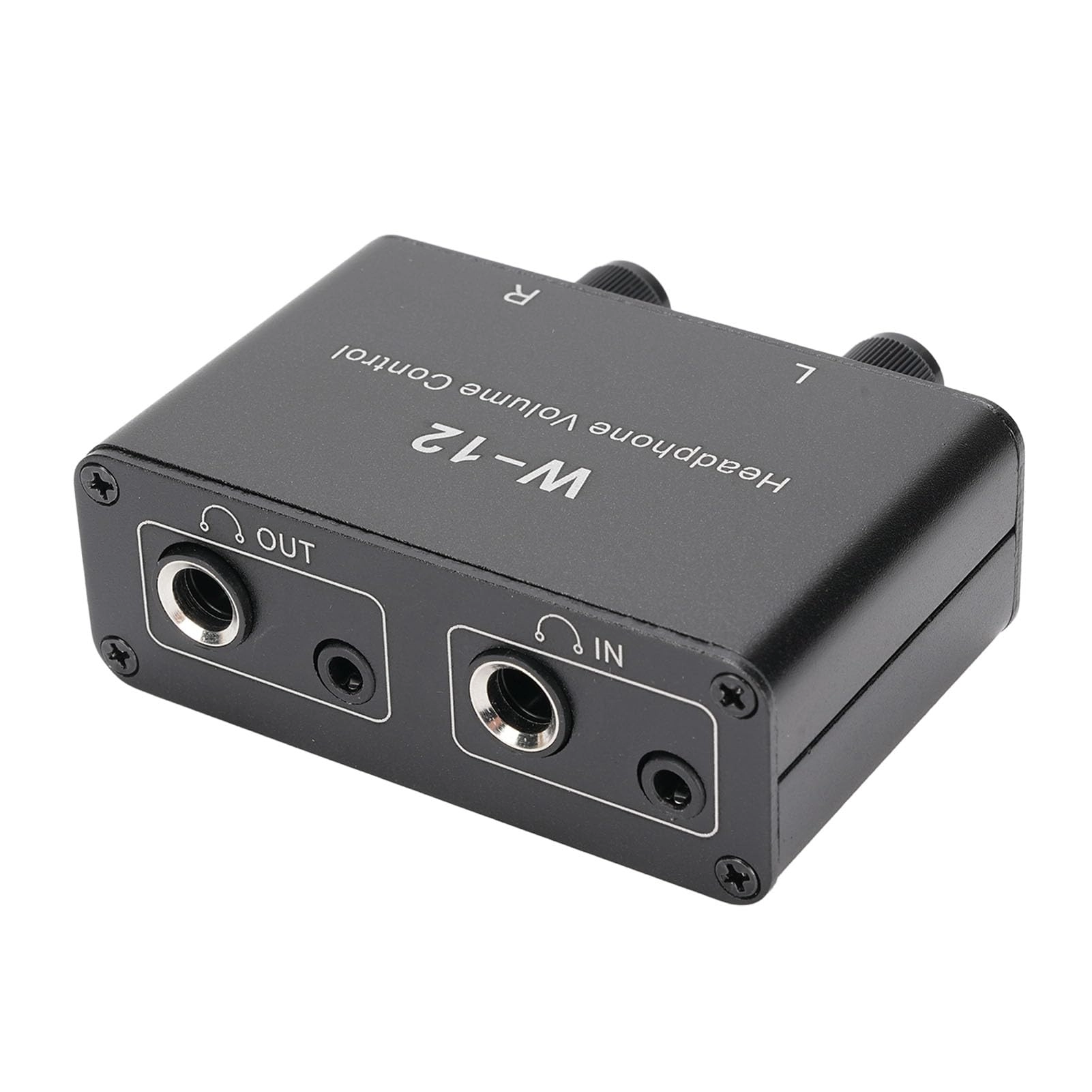 LICAEVEY Stereo Volume Controller - Portable Stepless Volume Control 3.5mm/6.35mm