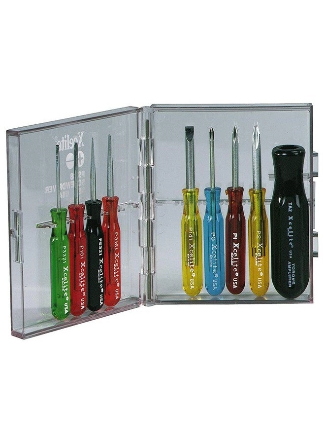 Convertible Mini Screwdriver Set - 9 Pieces