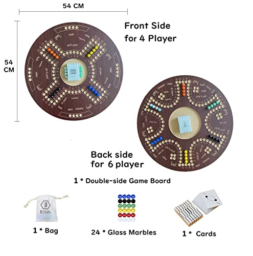 Double-Sided Foldable Board Game - 51 cm Premium Set