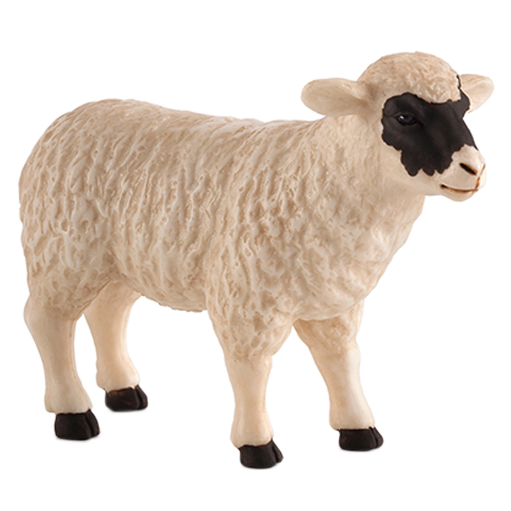 Animal Planet Mojo Black Faced Sheep Ewe - 10 x 3 x 7 cm