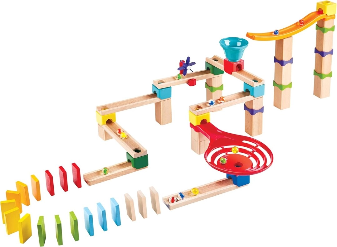Marble Run Race Track - 3 years+ 81 pieces