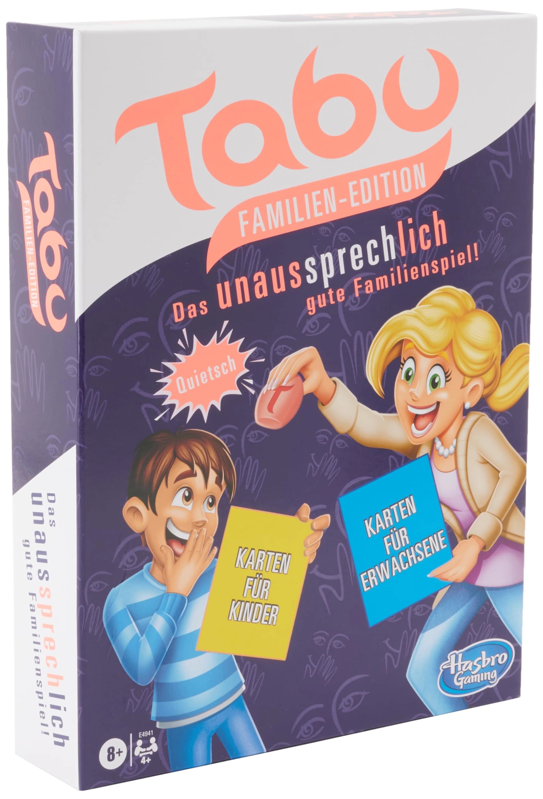 Hasbro Gaming Taboo - French, German 0 months and up