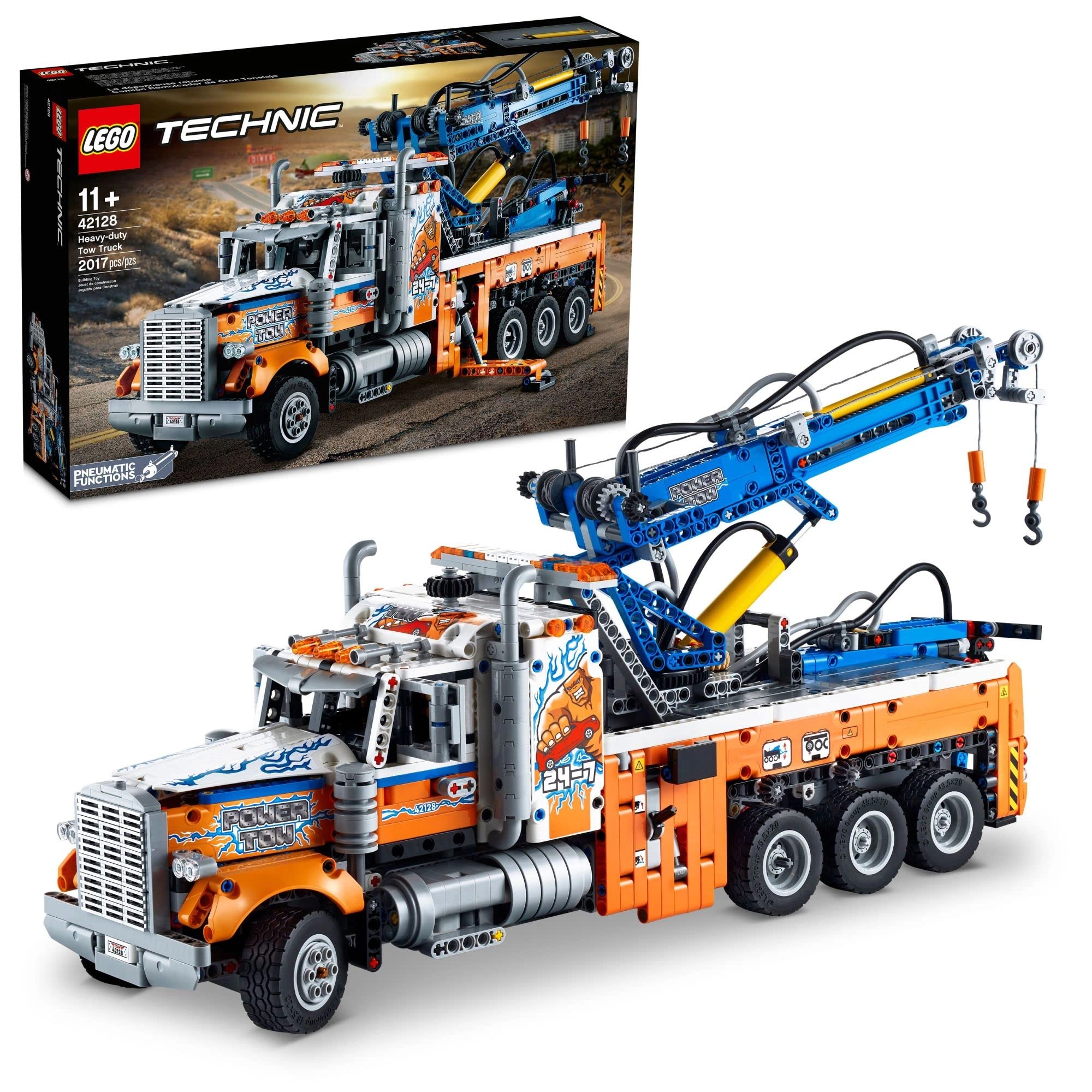 Technic Heavy-Duty Tow Truck (42128) - Engineering for Kids Series