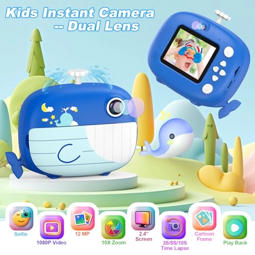 P82 - 2.4 inch 1080P Instant Print Camera