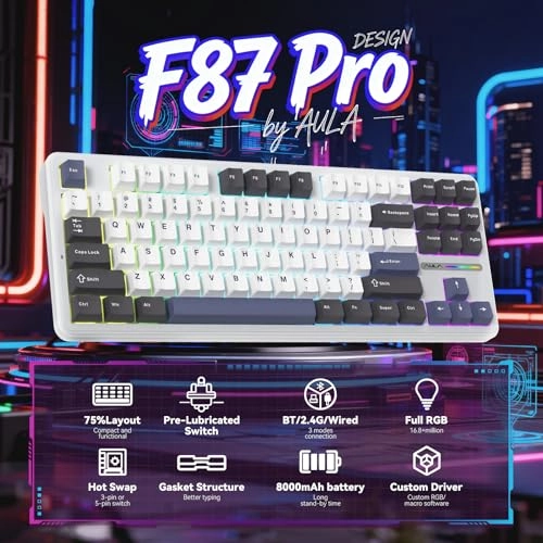 F87 Pro - Wired/Wireless