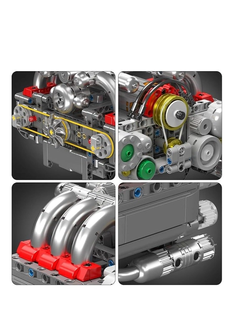 Boxer Engine - 609 Pcs Electric motor