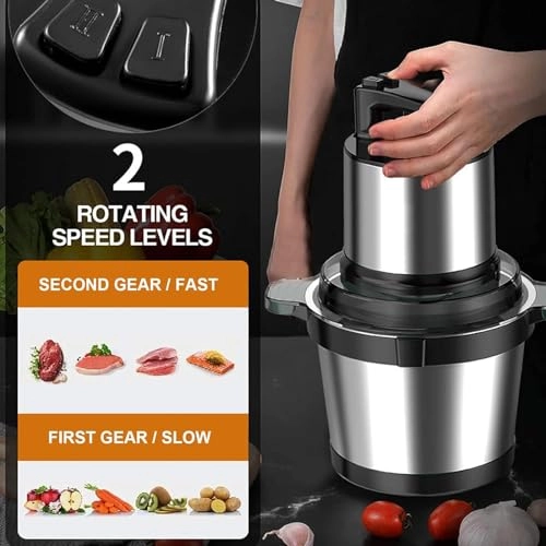 Electric Grinder Chopper Mincer - 800W 4L
