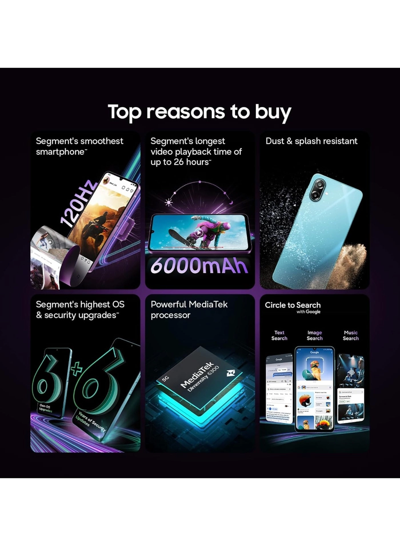 Galaxy M17 - 6GB 128GB