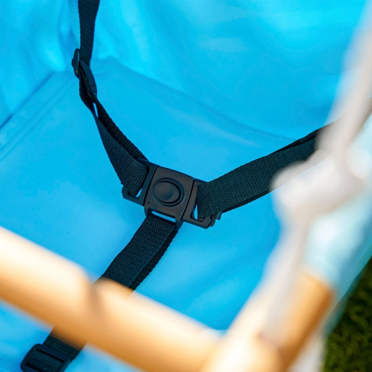 First Play Wooden Swing Set - 18-36 months Wave slide