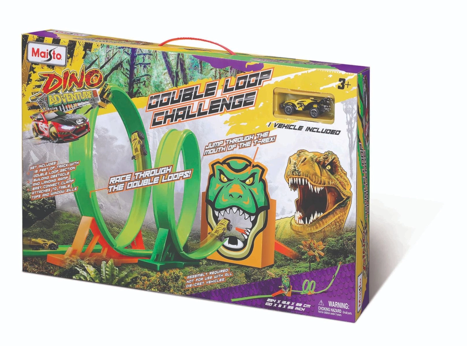 Fresh Metal 100 Dino Adventure Double Loop Challenge