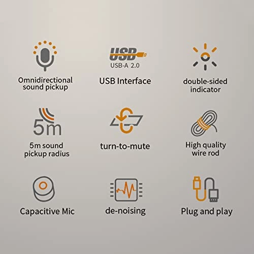 USB Microphone USB+3.5mm-Mini-Jack Microphone