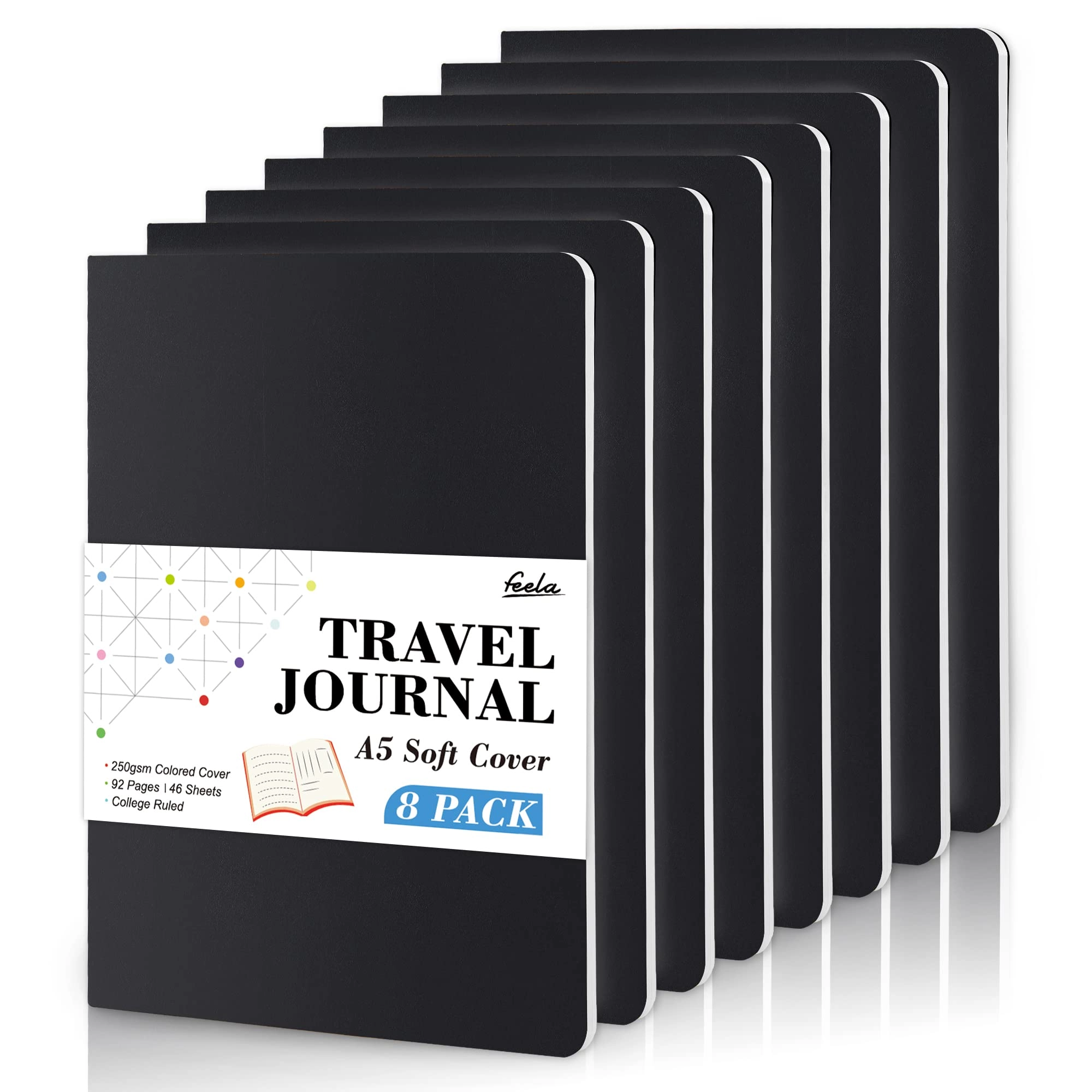 Soft Cover Notebooks A5 Softcover - Blank 46 Sheets