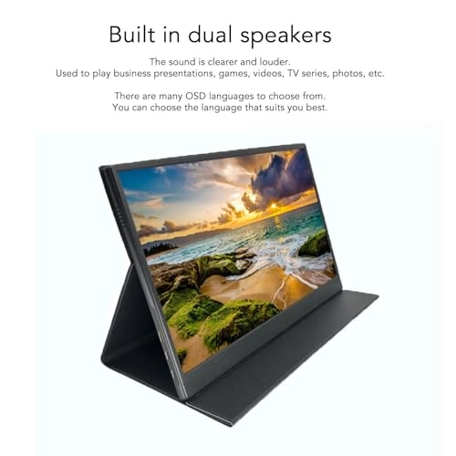 Portable Monitor - 1080P 15.6 Inch