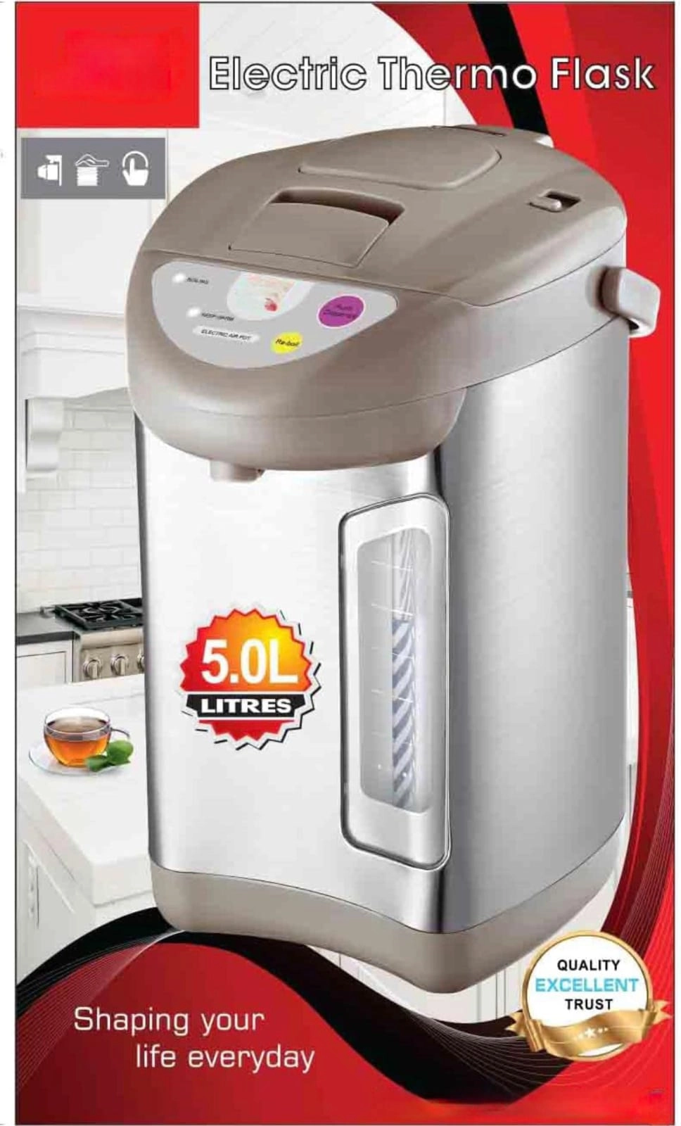 Electric Thermo Flask - 5L