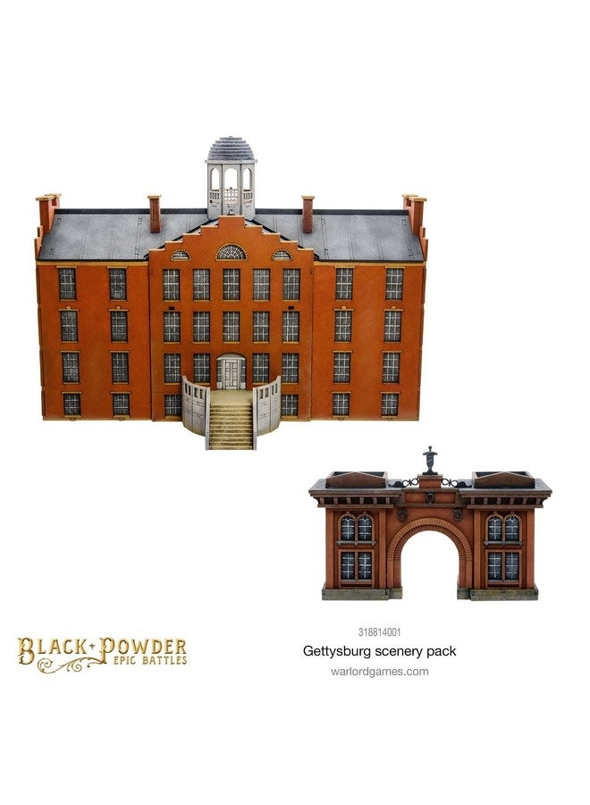 Black Powder Epic Battles American Civil War Gettysburg Scenery Pack Model Kit (318814001) - Plastic Table Top Wargaming