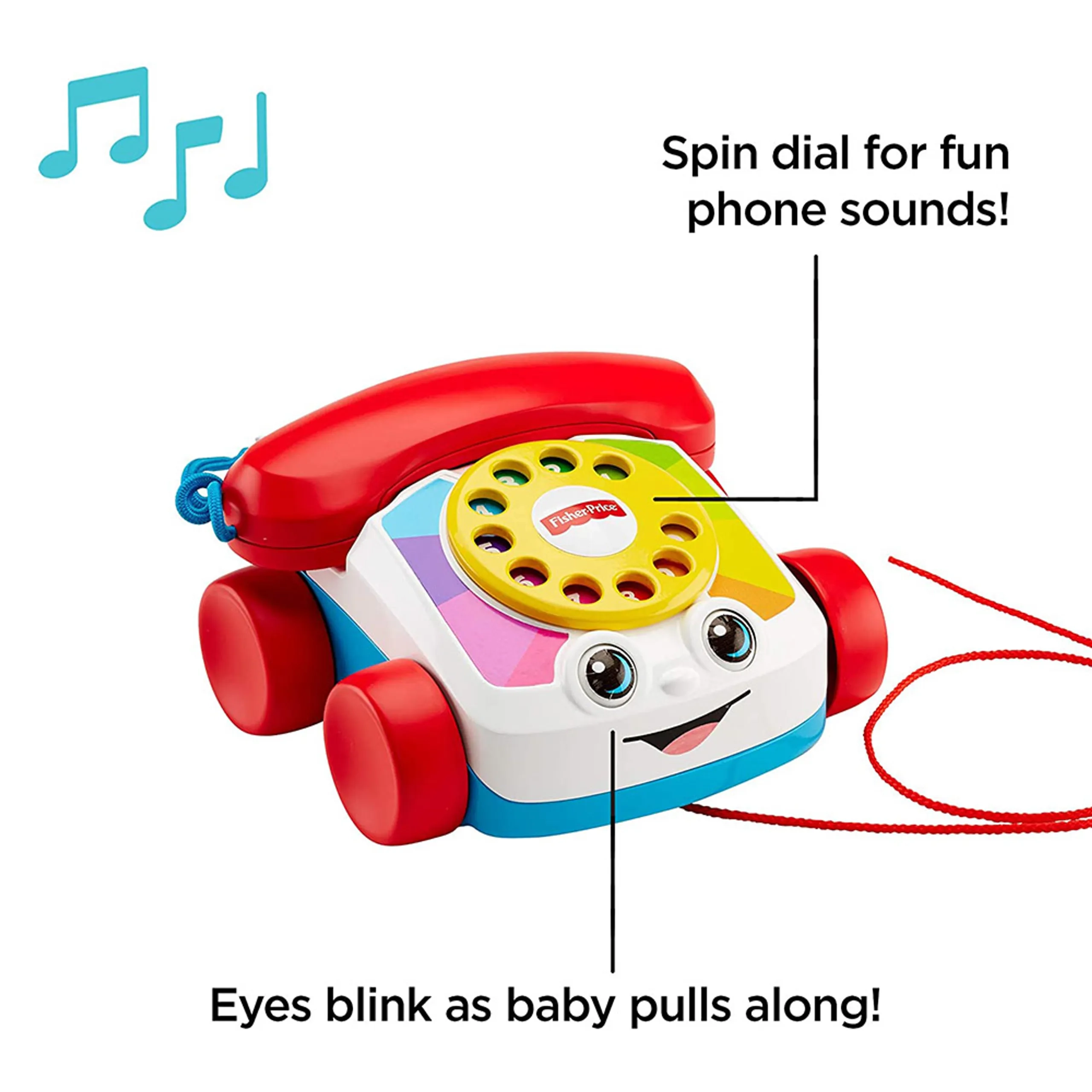 Chatter Telephone - Pull Along Suitable for 12 months & above