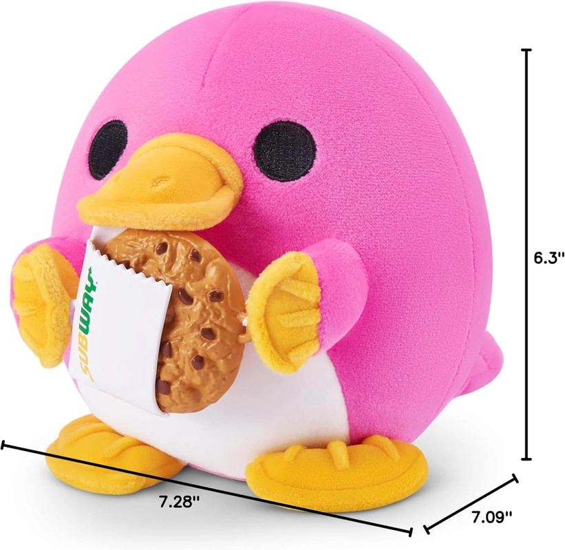 Platypus & Subway Snackles Series 2 - 8 Inch Plush