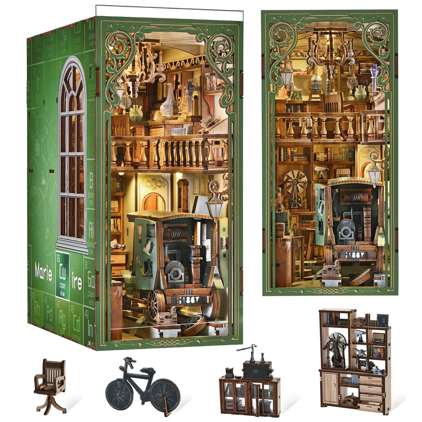 Book Nook Kit - The Radium Lady