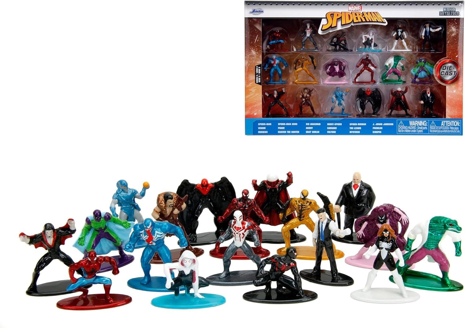 Wave 9 Marvel Multi Pack Nano Figures (sim-253225031) 18 pcs