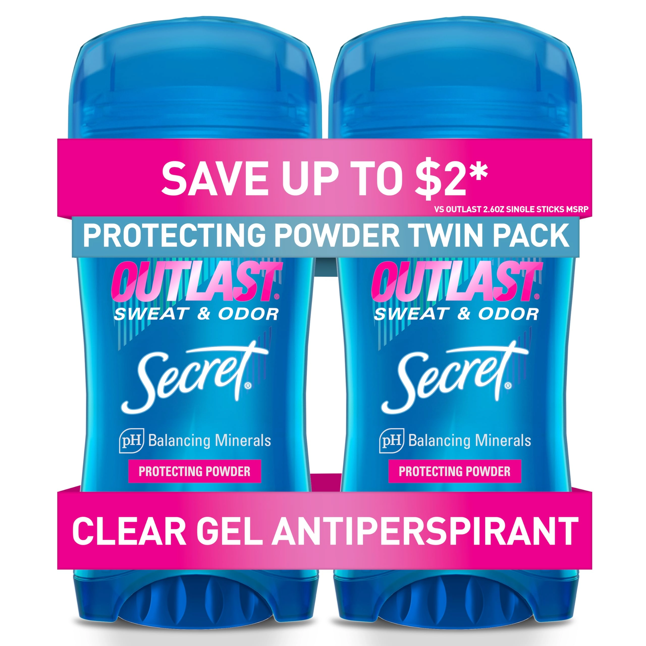 Outlast Antiperspirant and Deodorant Clear Gel - Completely Clean 200 gram