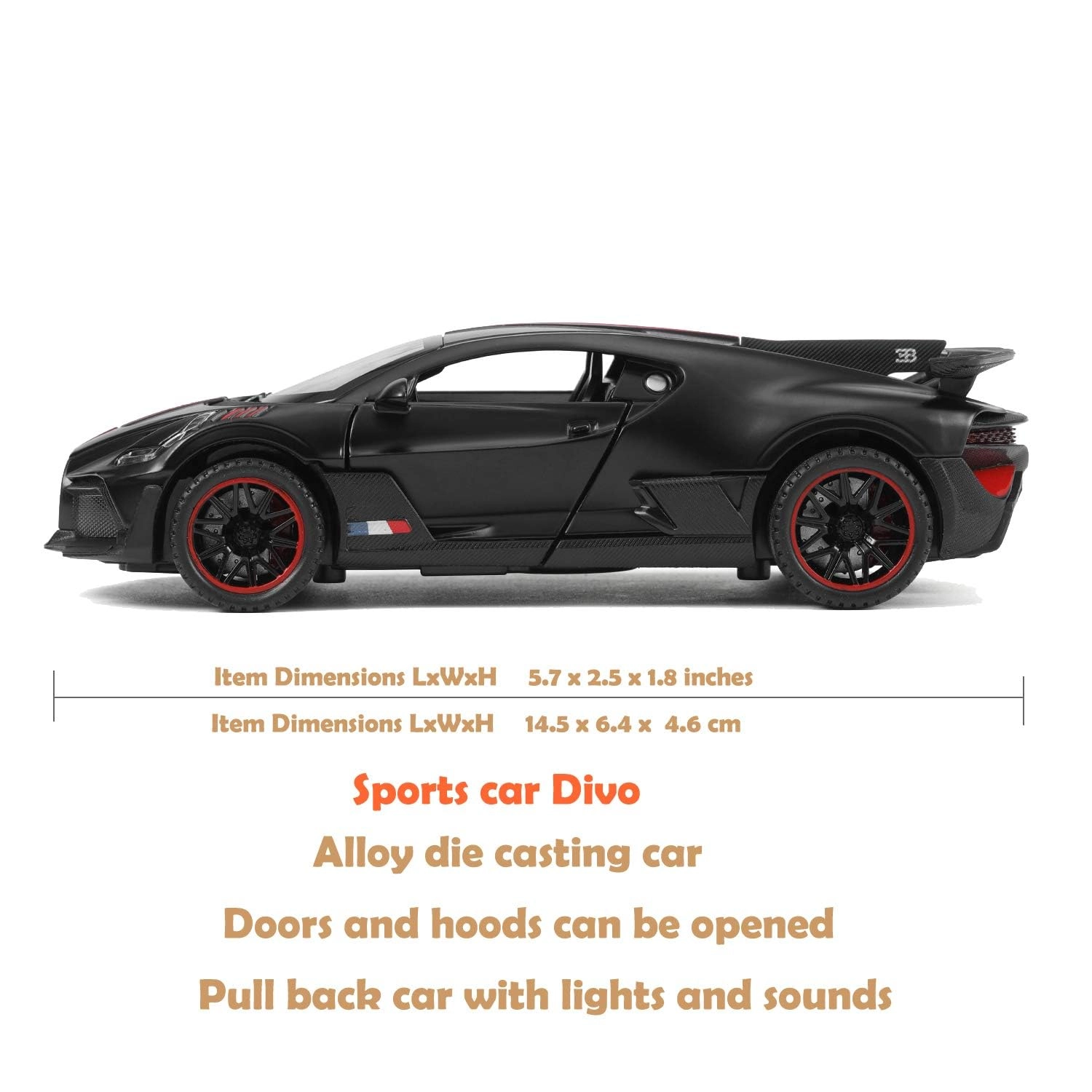 BUGATTI DIVO-RED - 1.0 Count